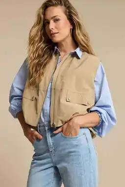 Wehkamp Red Button bodywarmer zand aanbieding