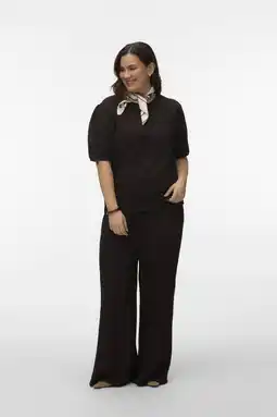 Wehkamp VERO MODA CURVE top donkerbruin aanbieding