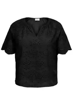 Wehkamp ONLY CARMAKOMA top zwart aanbieding