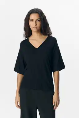 Wehkamp OBJECT top zwart fijn gebreid aanbieding