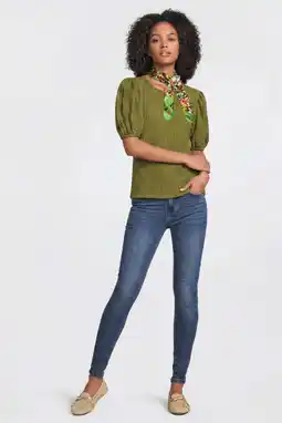 Wehkamp Anytime skinny jeans blauw aanbieding