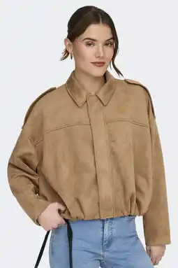 Wehkamp ONLY bomberjack camel aanbieding