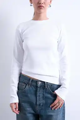 Wehkamp TOPSHOP longsleeve wit aanbieding