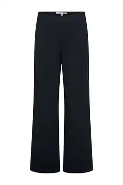 Wehkamp ONLY CARMAKOMA wide leg regularwaist casual broek zwart aanbieding