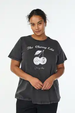 Wehkamp Zizzi T-shirt grijs aanbieding