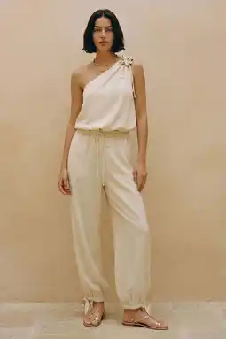 Wehkamp VERO MODA loose broek - ecru aanbieding