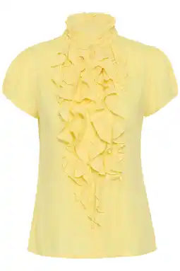 Wehkamp Saint Tropez blouse geel aanbieding