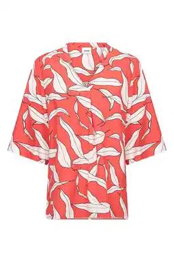 Wehkamp Wasabiconcept blousetop koraalrood aanbieding