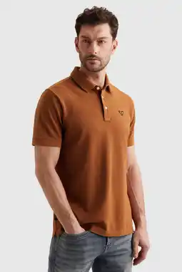 Wehkamp PME Legend regular polo donker oranje aanbieding
