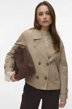Wehkamp VERO MODA trenchcoat beige aanbieding