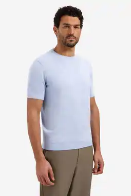 Wehkamp No Excess regular T-shirt lichtblauw aanbieding