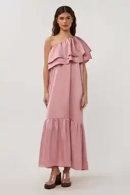 Wehkamp Studio AMAYA maxi jurk oudroze aanbieding