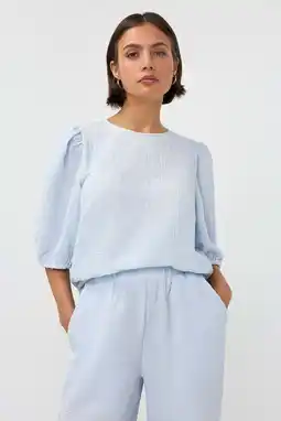 Wehkamp Studio AMAYA top lichtblauw aanbieding