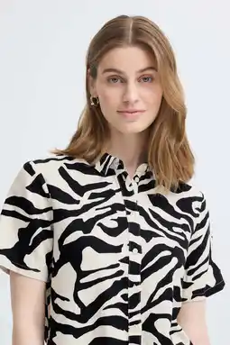Wehkamp ICHI blouse met linnen aanbieding