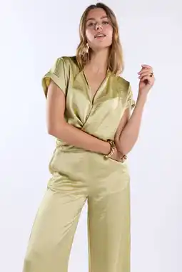 Wehkamp Freebird top groen aanbieding