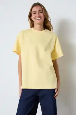 Wehkamp SisterS Point T-shirt lichtgeel aanbieding