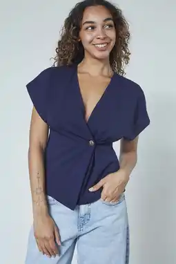Wehkamp SisterS Point top donkerblauw aanbieding
