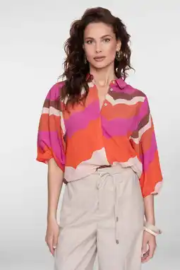Wehkamp Geisha blouse roze aanbieding