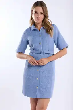Wehkamp Freebird cocktailjurk blauw aanbieding