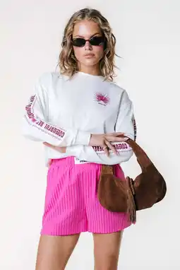 Wehkamp Colourful Rebel T-shirt wit aanbieding