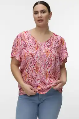 Wehkamp VERO MODA CURVE top oranje aanbieding