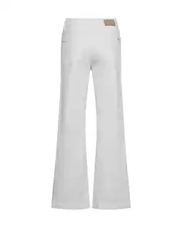 Wehkamp Mos Mosh highwaist flared jeans ecru aanbieding