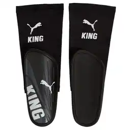 Wehkamp Puma Junior scheenbeschermers King Sleeve zwart/wit aanbieding