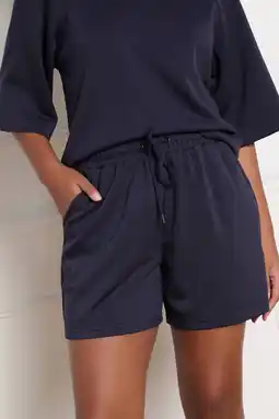 Wehkamp LOLALIZA regularwaist casual short donkerblauw aanbieding