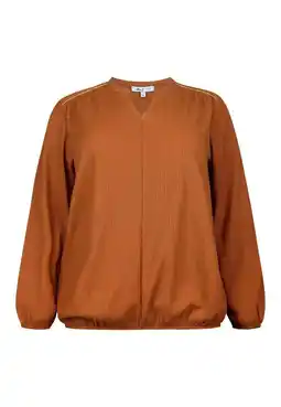 Wehkamp Miss Etam Plus blousetop camel aanbieding