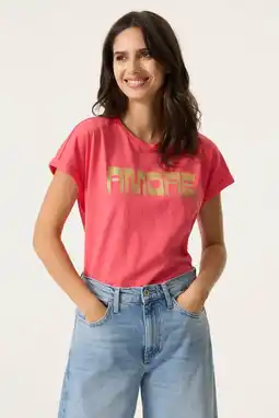 Wehkamp Garcia T-shirt roze aanbieding