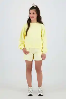 Wehkamp Raizzed sweater met backprint geel aanbieding