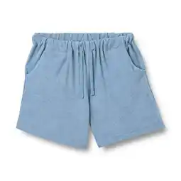 Wehkamp Wheat casual short blauw met textuur aanbieding