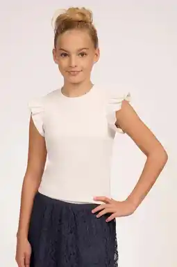 Wehkamp NIK&NIK T-shirt rib gebreid aanbieding