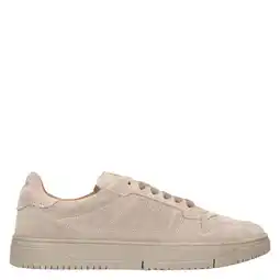 Wehkamp Manfield suède sneakers lichtgrijs aanbieding
