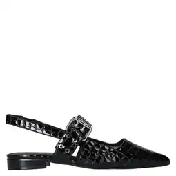 Wehkamp Cycleur de Luxe leren slingback loafers zwart aanbieding