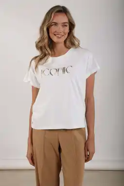 Wehkamp NUKUS T-shirt ecru aanbieding