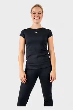 Wehkamp Papillon sport T-shirt zwart aanbieding
