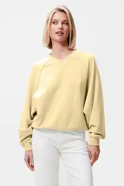 Wehkamp Catwalk Junkie sweater lichtgeel aanbieding