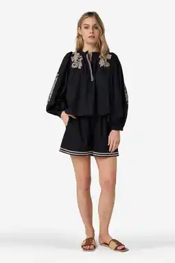 Wehkamp IBANA regularwaist casual short zwart aanbieding