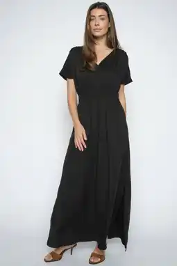 Wehkamp Mos Mosh maxi jurk zwart aanbieding