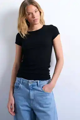 Wehkamp TOPSHOP T-shirt zwart aanbieding