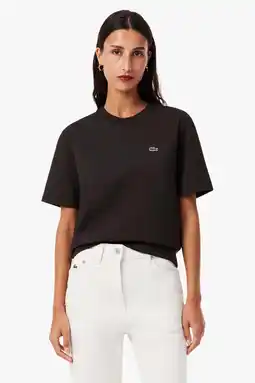 Wehkamp Lacoste T-shirt bruin aanbieding