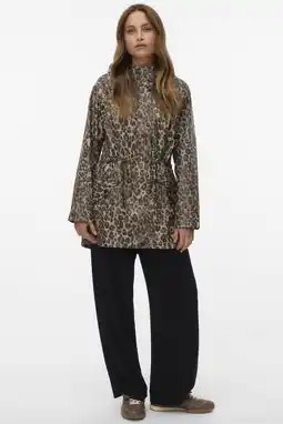 Wehkamp VERO MODA regenjas bruin aanbieding