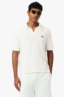 Wehkamp Lacoste polo wit aanbieding