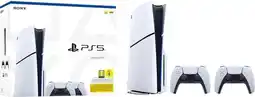 Bol.com PlayStation 5 Disc Edition - Slim - Bundel met 2 Dualsense Draadloze Controllers aanbieding