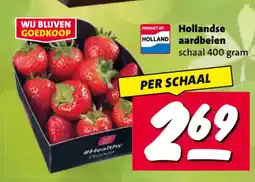 Nettorama Hollandse aardbeien aanbieding