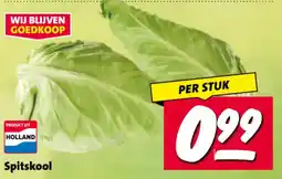 Nettorama Spitskool aanbieding