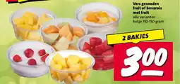 Nettorama Vers gesneden fruit of bavarois aanbieding