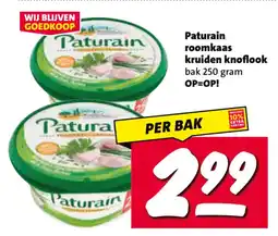 Nettorama Paturain roomkaas kruiden knoflook aanbieding