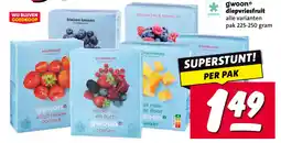 Nettorama Gwoon diepvriesfruit aanbieding